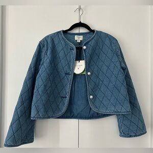 Kate Spade x Target Women's Quilted Denim Jacket